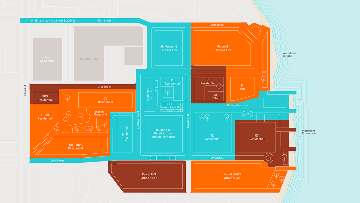 Site plan graphic (mobile)